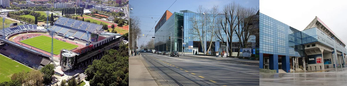 Nogometni stadion MAKSIMIR, N.K. Dinamo, Zagreb